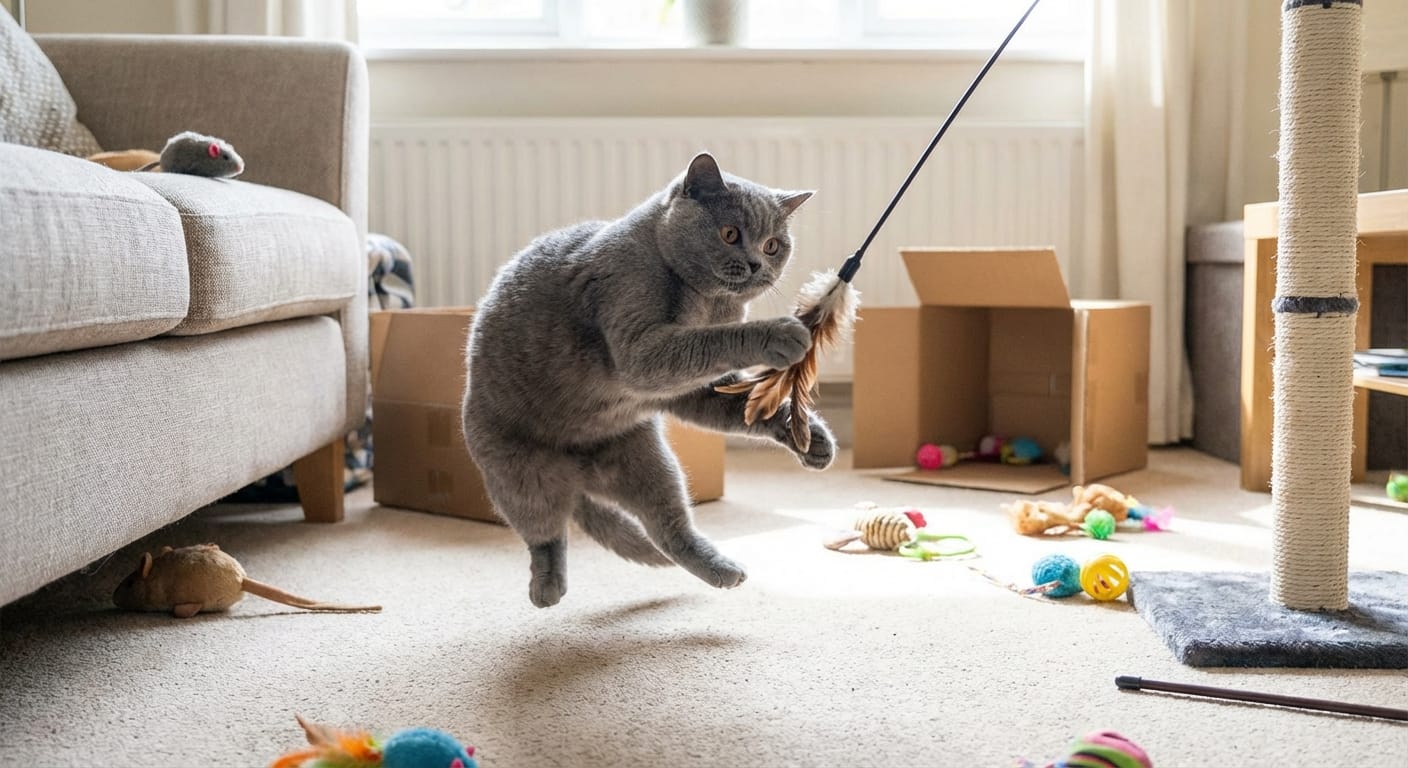 (8 of 10) Playtime and Toys: Entertaining Your British Shorthair