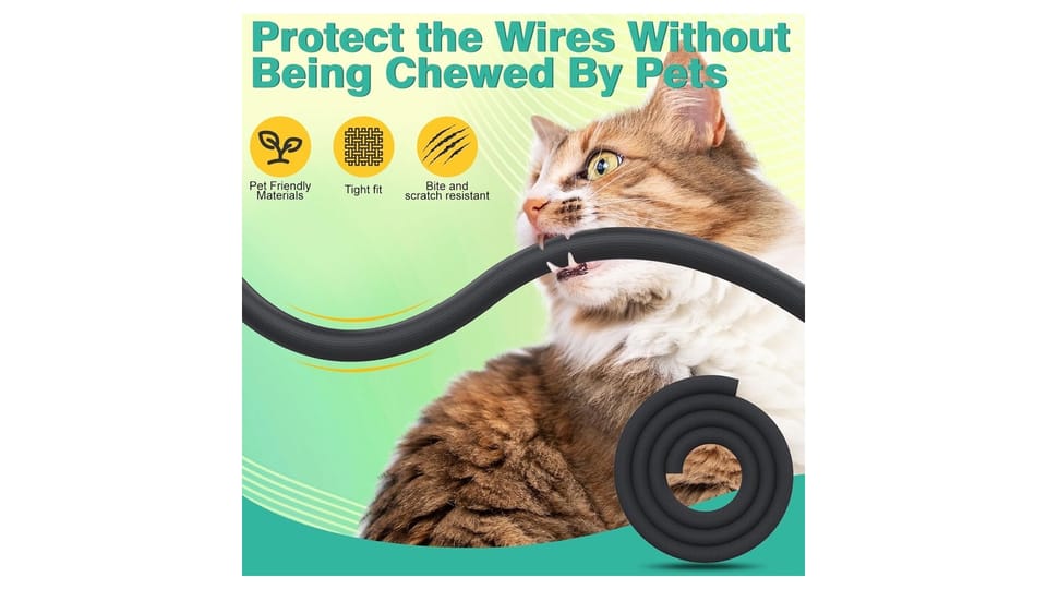 REFLYING cable protection sleeves for pets
