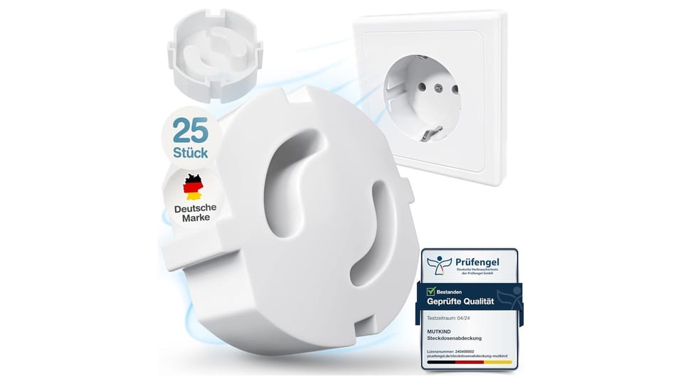 MUTKIND socket plug protectors, 25 pack